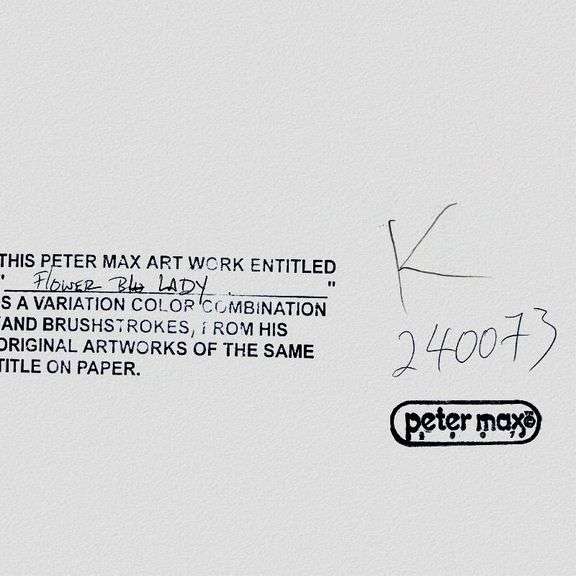 Woman in Love by Peter Max