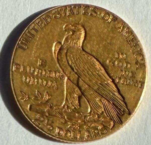 1926 US Gold $2.50 Quarter Eagle