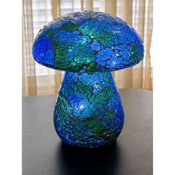 Mosaic Mushroom Garden Waterproof Light