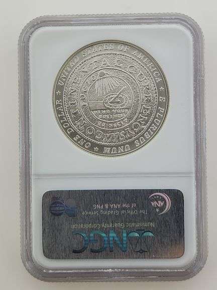 2006 Silver Commemorative Dollar -Franklin Founding Father NGC MS70