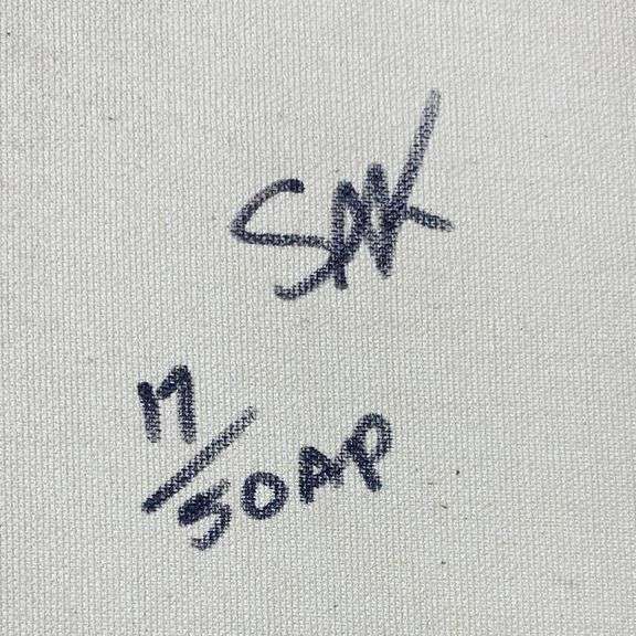 The Story of Mary Magadalena by Steve Kaufman (1960-2010)