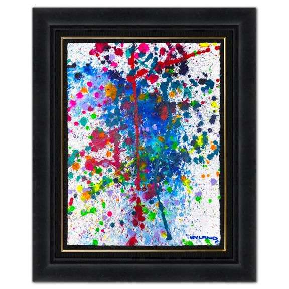 Untitled Abstract by Wyland