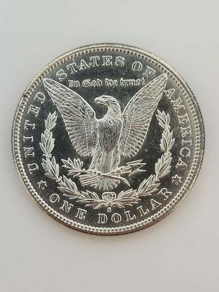 1881 S Morgan Silver Dollar, UNC " FLASHY!"