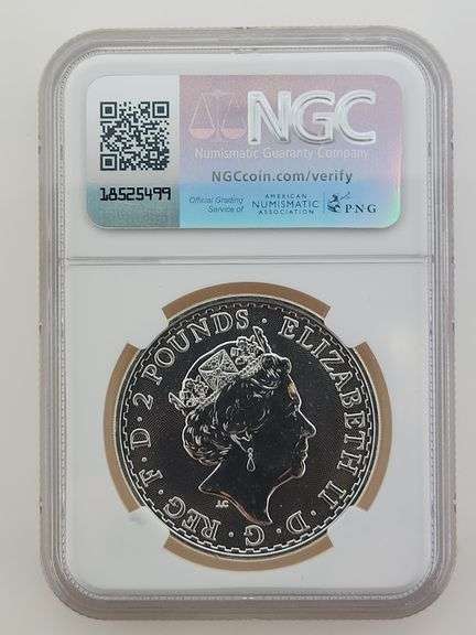 2021 Great Britain Britannia, NGC MS68