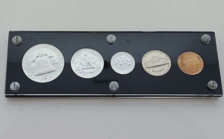 1955 United States Silver Proof Set, Capital Plastics Holder