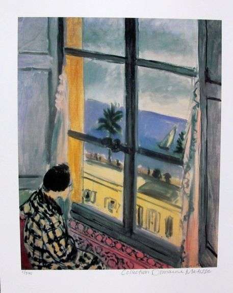 Collectible Limited Edition Henri Matisse, Seaside