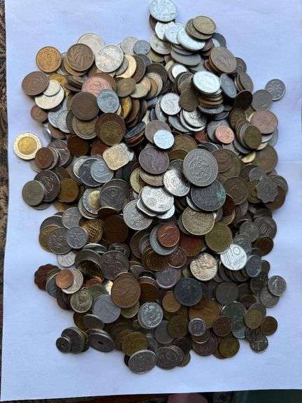 Ten Pounds World Coins.