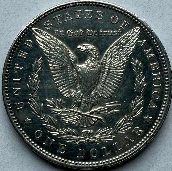 1898 Polished Unc Morgan Dollar