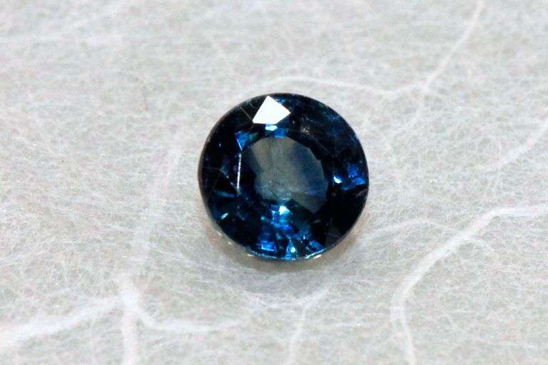 Fine, Flashing Blue Natural Sapphire