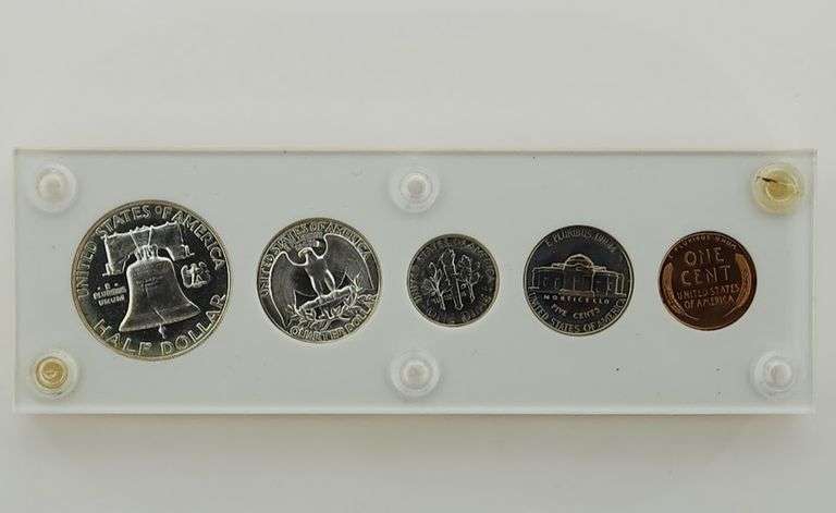 1951 United States Silver Proof Set, Capital Plastics Holder