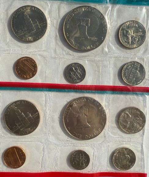 Five each 1979-80 US Mint Sets