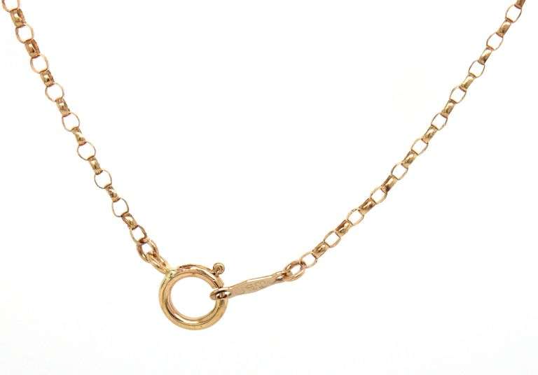 14kt Tri color gold beaded station necklace