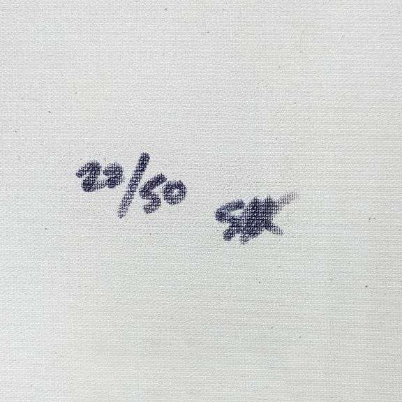 Woodstock Ticket by Steve Kaufman (1960-2010)