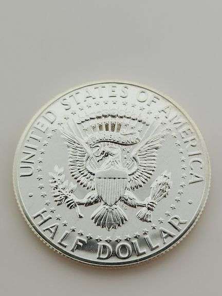 1964 Accented Hair Proof Kennedy Half Dollar With Spot