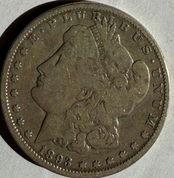 Scarcer 1893 O Morgan Dollar