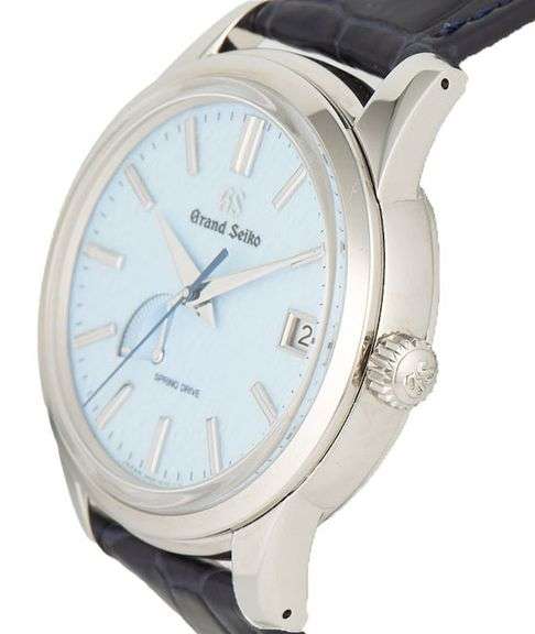 Grand Seiko Elegance SBGA407, 40mm, Blue Skyflake Dial, Stainless Steel Men’s Watch