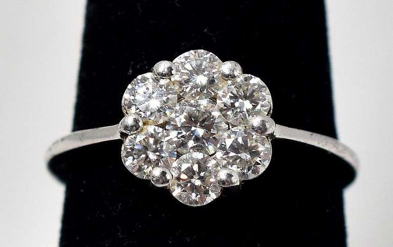 CZ Gemstone Ring in Sterling Silver