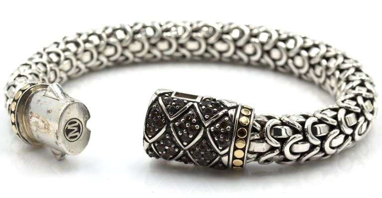 John  Hardy Batu Kali TT smokey quartz bracelet