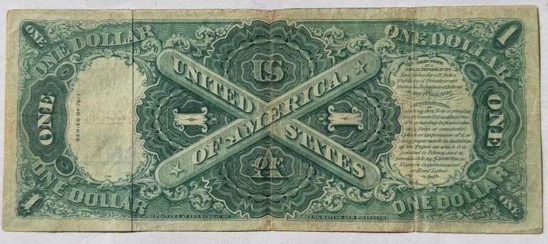 $ 1 1917 Series US Note