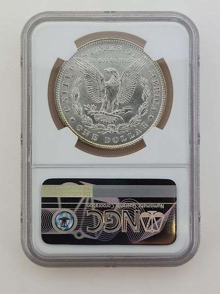 1885 Morgan Silver Dollar, NGC MS63 "Toned"