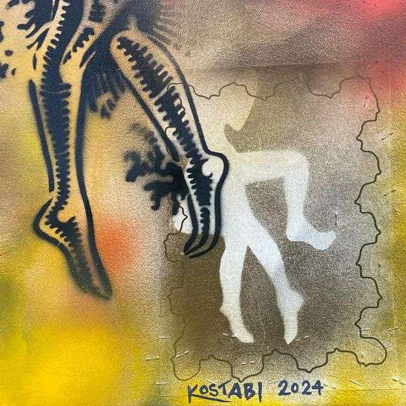 Our Golden Moment by Mark Kostabi