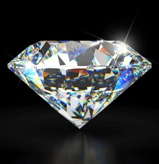 Sparkling Huge 11.5 Ct Sparkling White Lab Simulated Diamond Solitaire