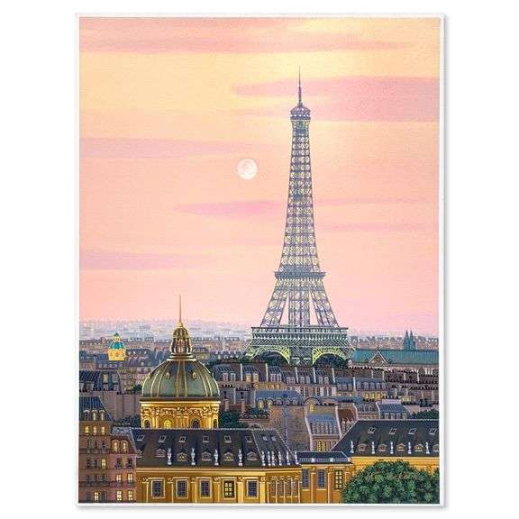 La Tour Eiffel (Toujours Paris) by Liudmila Kondakova