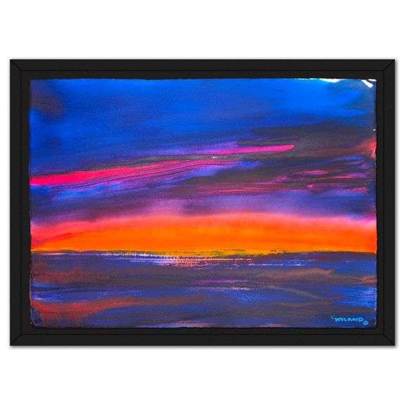 Untitled Abstract by Wyland