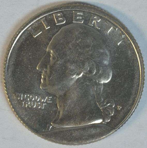 Gem BU Massive Obverse Cud over date of 'P' Mint Washington Quarter Error