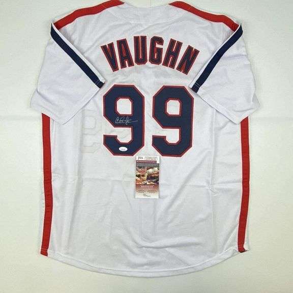 Charlie Sheen "Ricky Vaughn" Major League Jersey