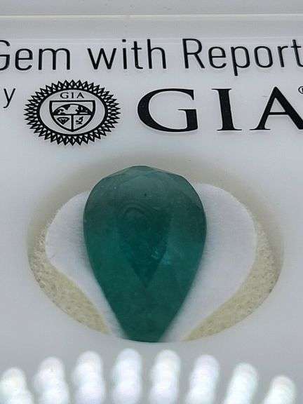 GIA Certified 7.03 CT Emerald
