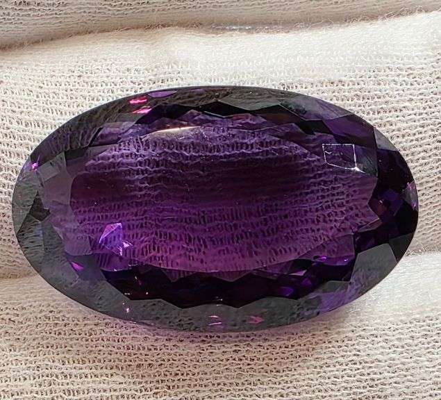 Large! Deep purple! 45.87ct UNTREATED Bolivian Amethyst!