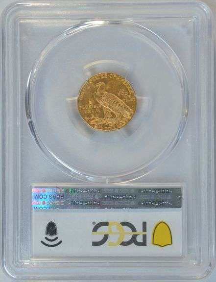 Near Gem BU 1929 $2.50 Indian Gold Piece. PCGS MS64