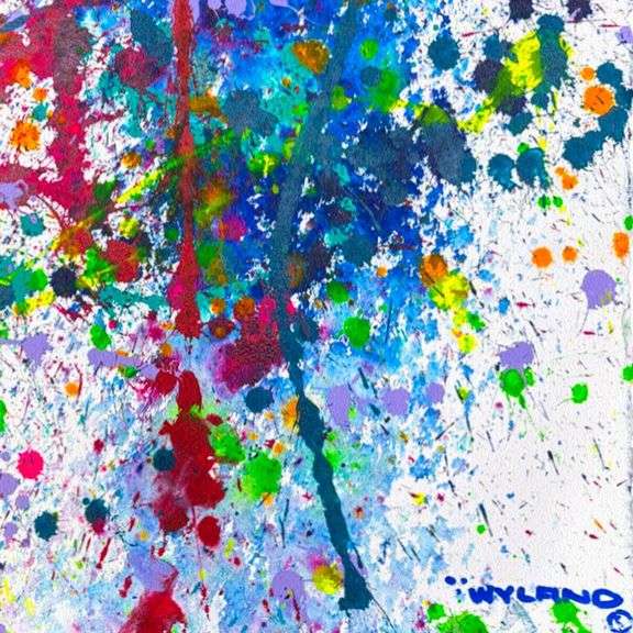 Untitled Abstract by Wyland