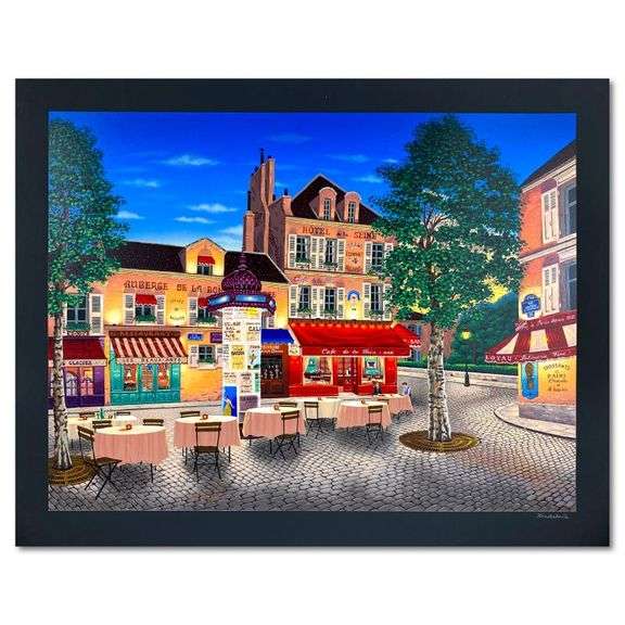 Hotel de la Seine (Black Paper) by Liudmila Kondakova