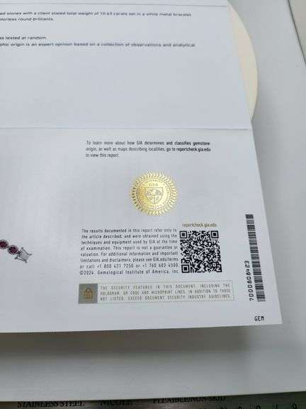 Extremely rare Oscare Friedman platinum 10.6 ctw GIA certfied 20 Burmese rubies and diamond bracelet