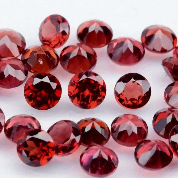 Look at this! 10.05 carats of rich red Pyrope Garnets!