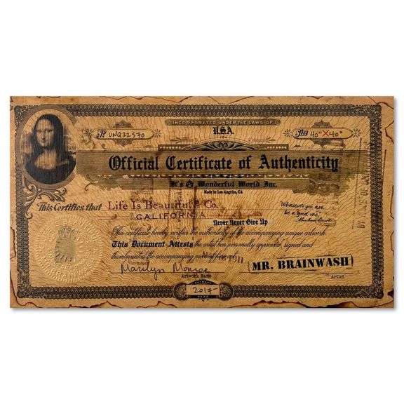 Marilyn Monroe by Mr Brainwash