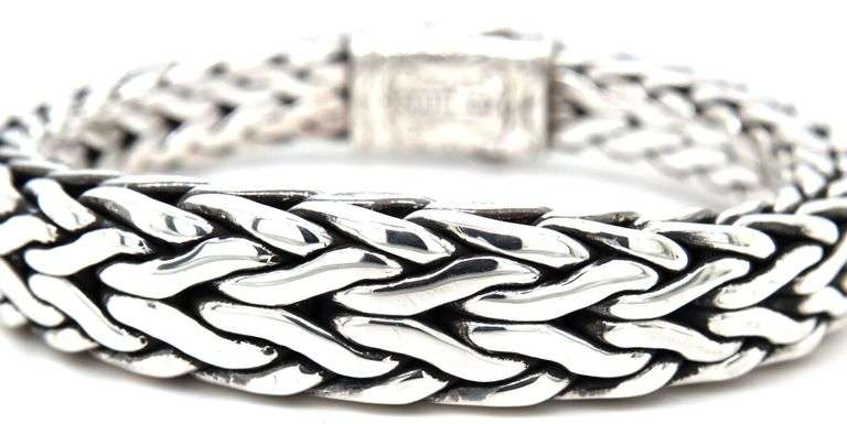 Scott Kay golden Tulip wheat bracelet