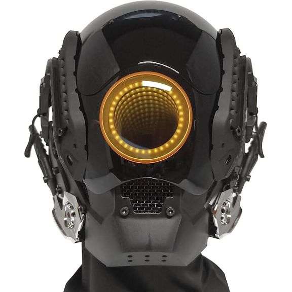 Infinity Helmet Techwear with Lights