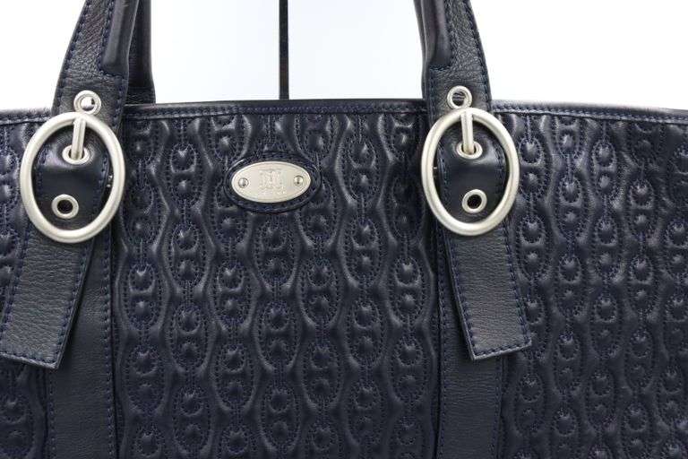 Celine chain link embossed tote