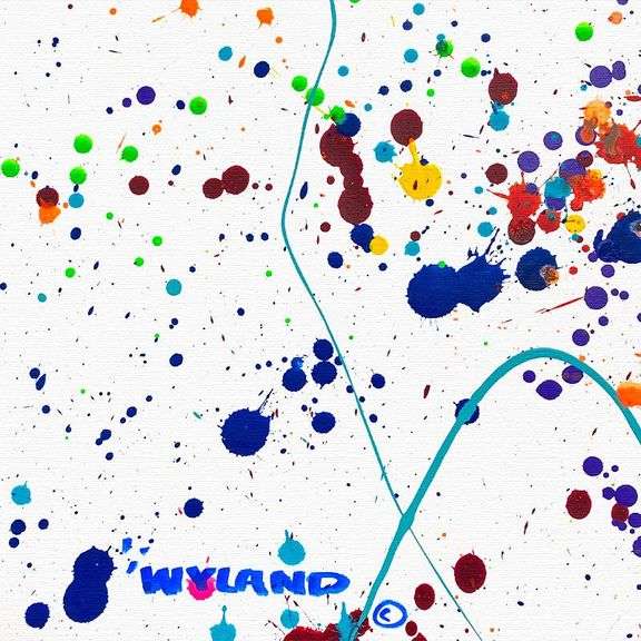 Untitled Abstract by Wyland