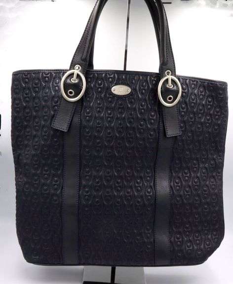 Celine chain link embossed tote
