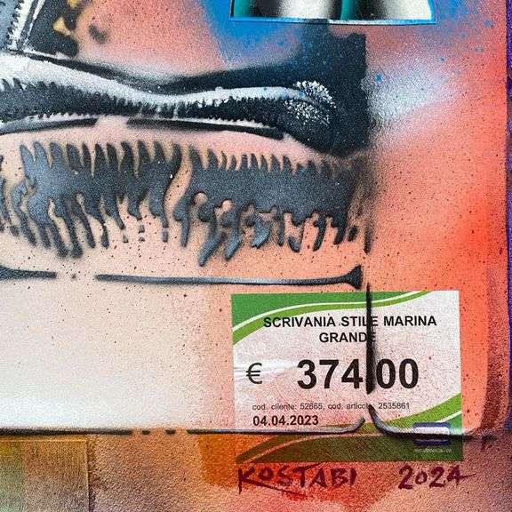 Echoes of Connection by Mark Kostabi