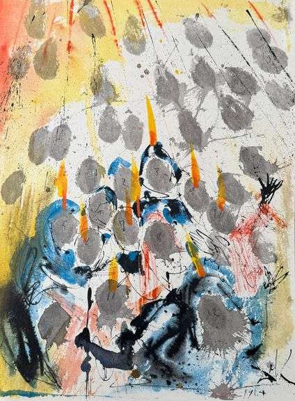 Highly Collectible and Rare Salvador Dali Original Llithograph from the 'Biblia Sacra' Suite