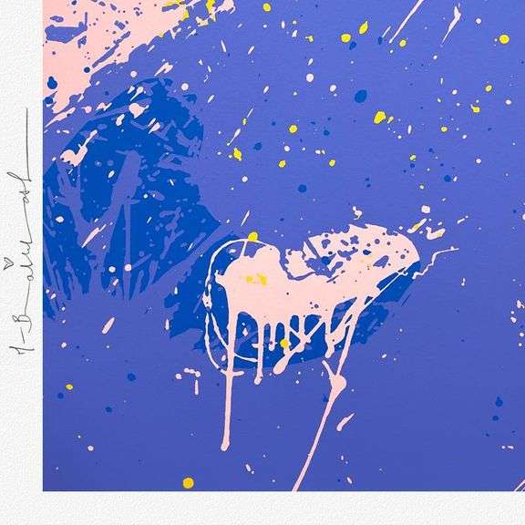 Camo Splash C by Mr Brainwash