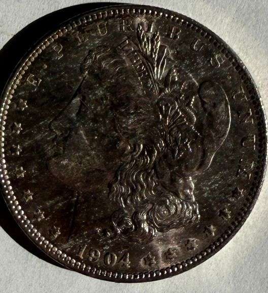 1904 O BU Morgan Dollar