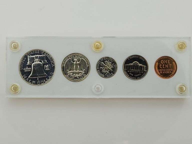 1952 United States Silver Proof Set, Capital Plastics Holder