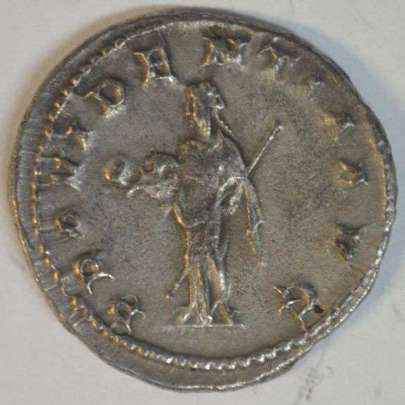 Razor-sharp Near Mint Gordian III Roman Silver Antoninianus, 238-244 AD