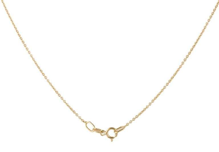 New 0.62ctw Diamond Double Circle Frame Pendant Necklace in 14K